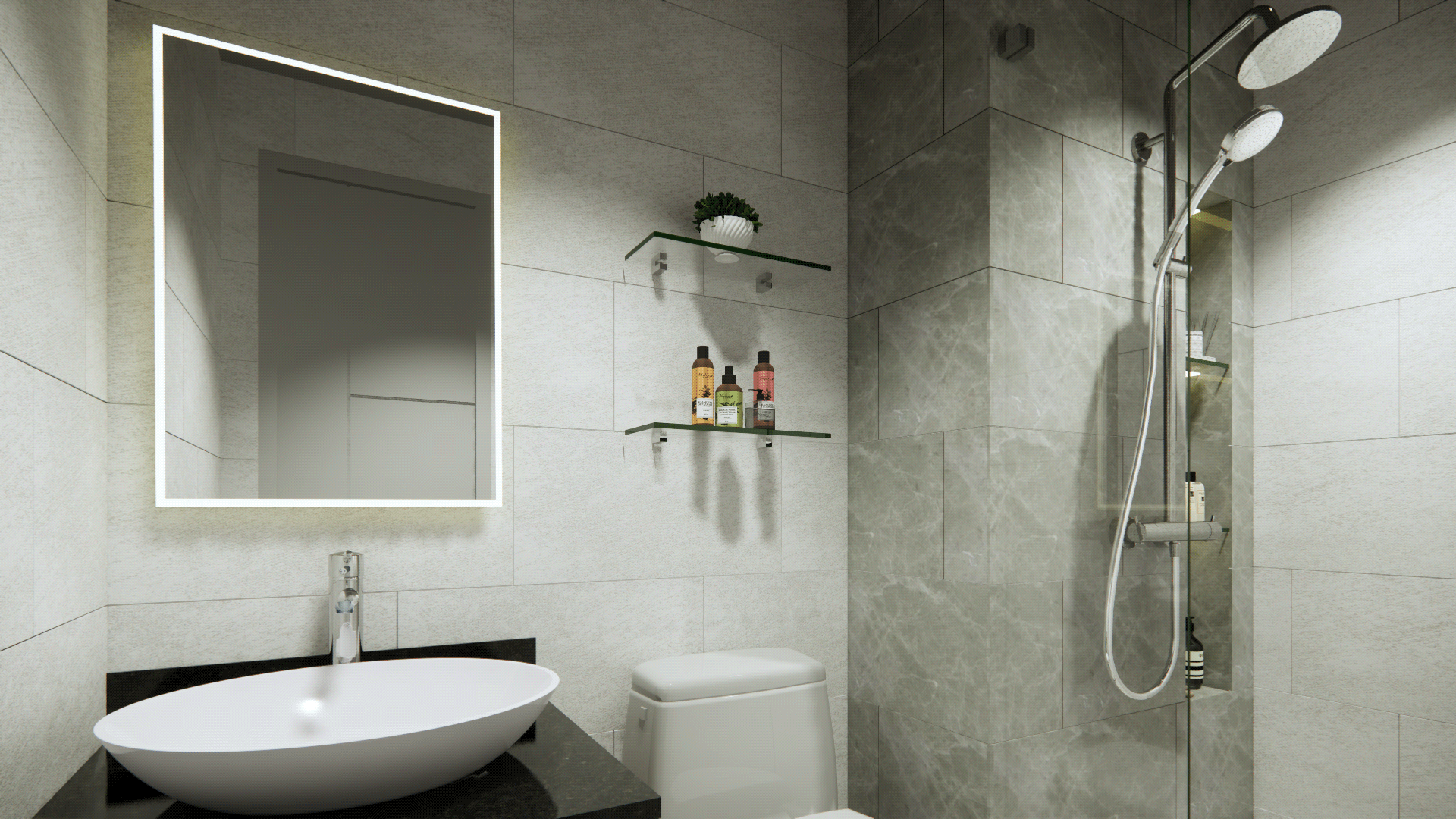 现代风格室内公寓单元丨MyanmarMandalay丨WC+A Architectural Design Lab-12