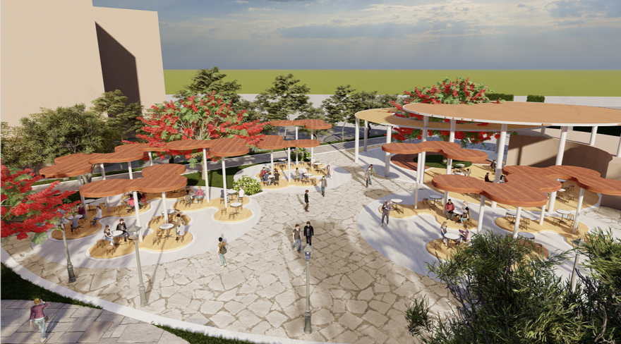 中央财经大学校园景观重建设计丨开罗大学工程学院建筑系-14