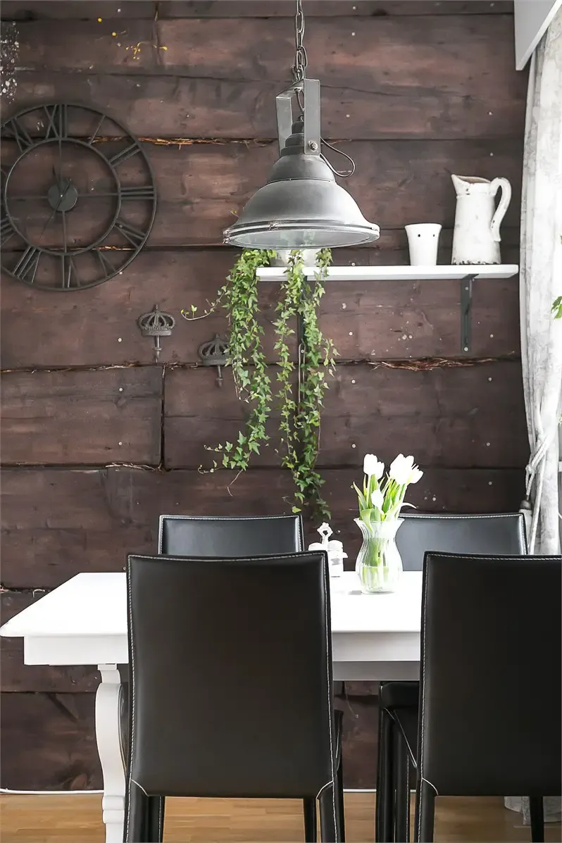 自然木调的居家空间-1