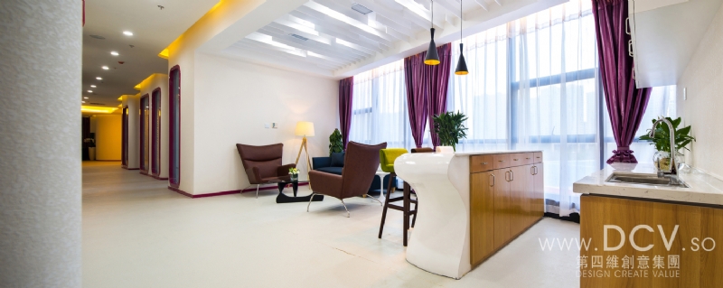 西安 三八妇乐高端健康美容美体会所装潢设计-10
