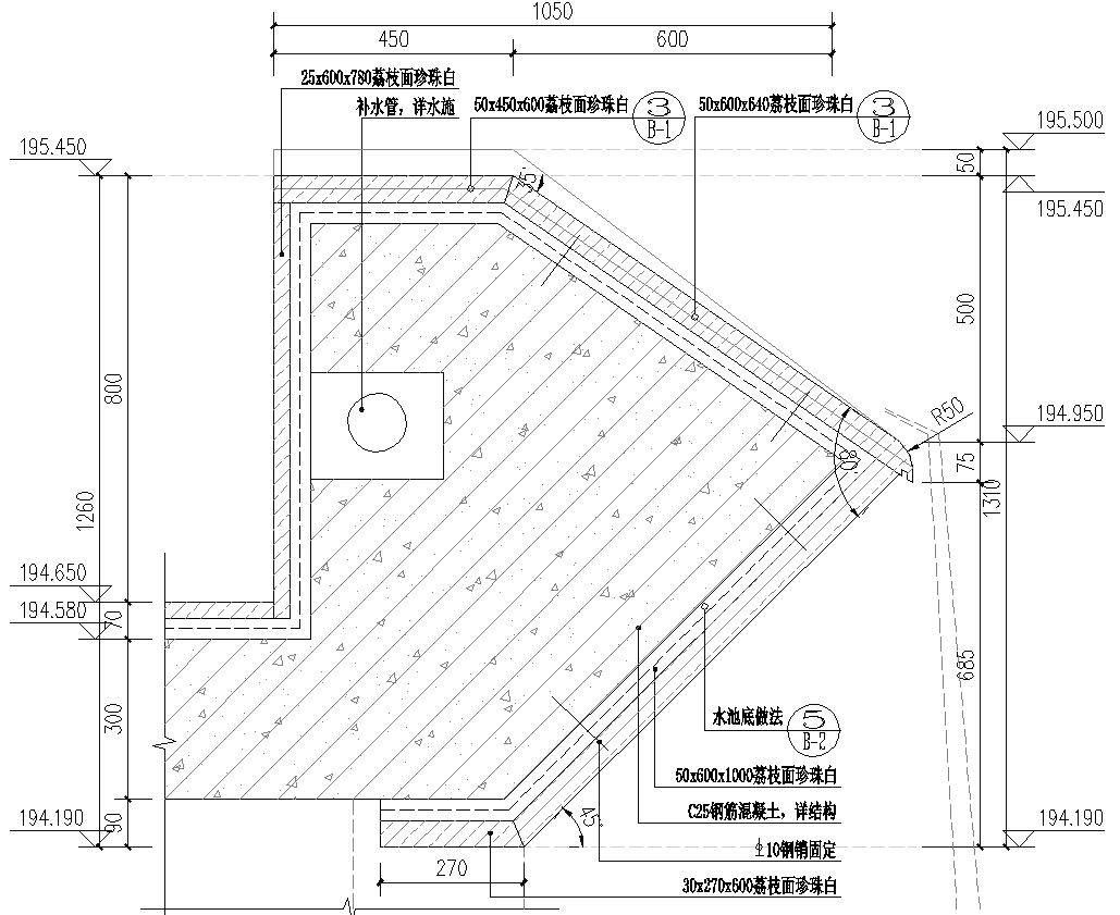 水池堰口设计 · 跌水细部构造与景观效果丨秋凌景观设计-81