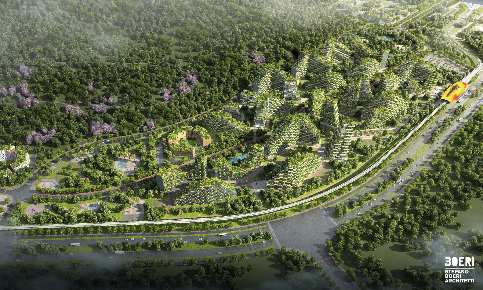 Worlds First Vertical Forest City Breaks Ground in China-2