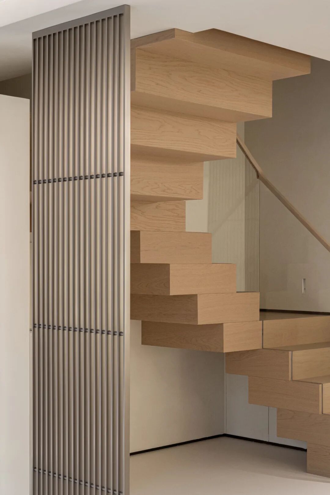 BENSONDESIGN原创设计丨400㎡被自然环绕的极简别墅-60