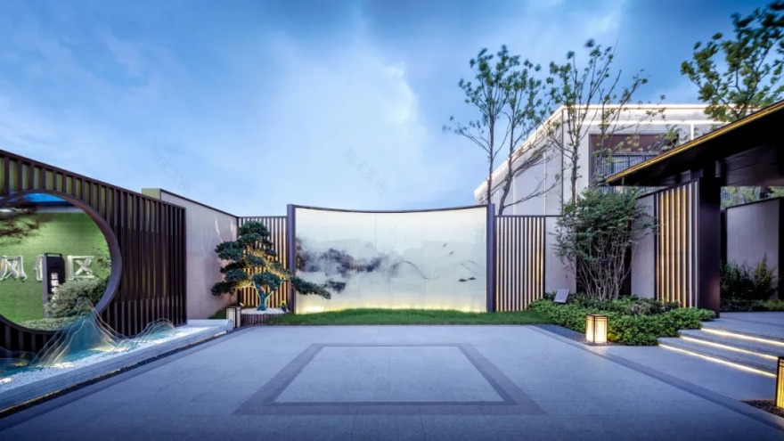 上海集塔景观建筑设计有限公司丨马鞍山中梁书香名门 景观设计 丨中国安徽-40