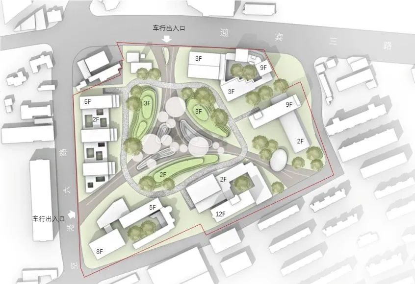 空港街区空间整合与活化设计 | 三轴三区一心一环-113