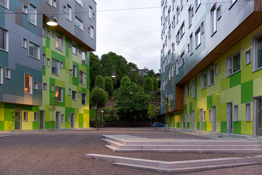 挪威 Gronneviksoren 学生公寓 | 低能耗、高可持续的绿色设计-24