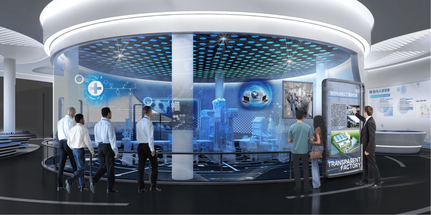 椒江绿色药都小镇医药博物馆展厅设计丨森克思科技-39