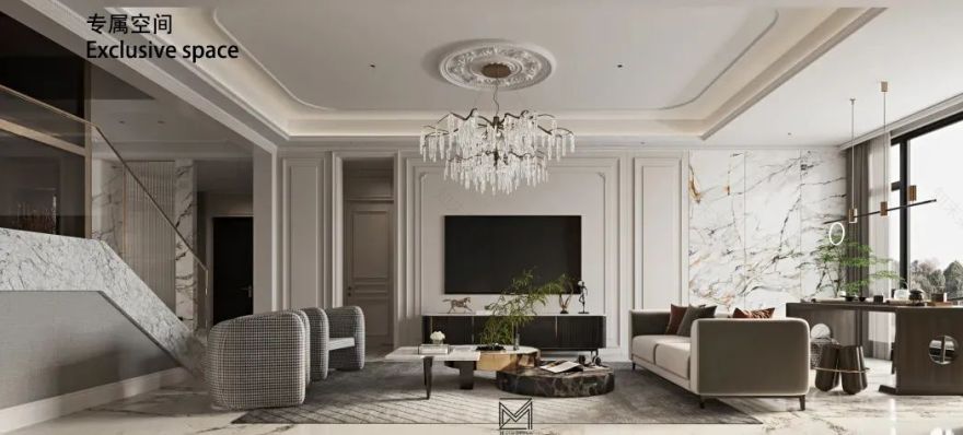 400㎡顶层复式,宁静的心灵居所-57