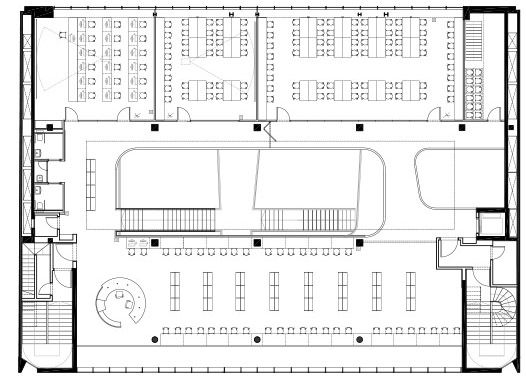 拼贴大楼 | 西班牙巴塞罗那 Teresa Pàmies 文化中心,垂直城市新典范-47