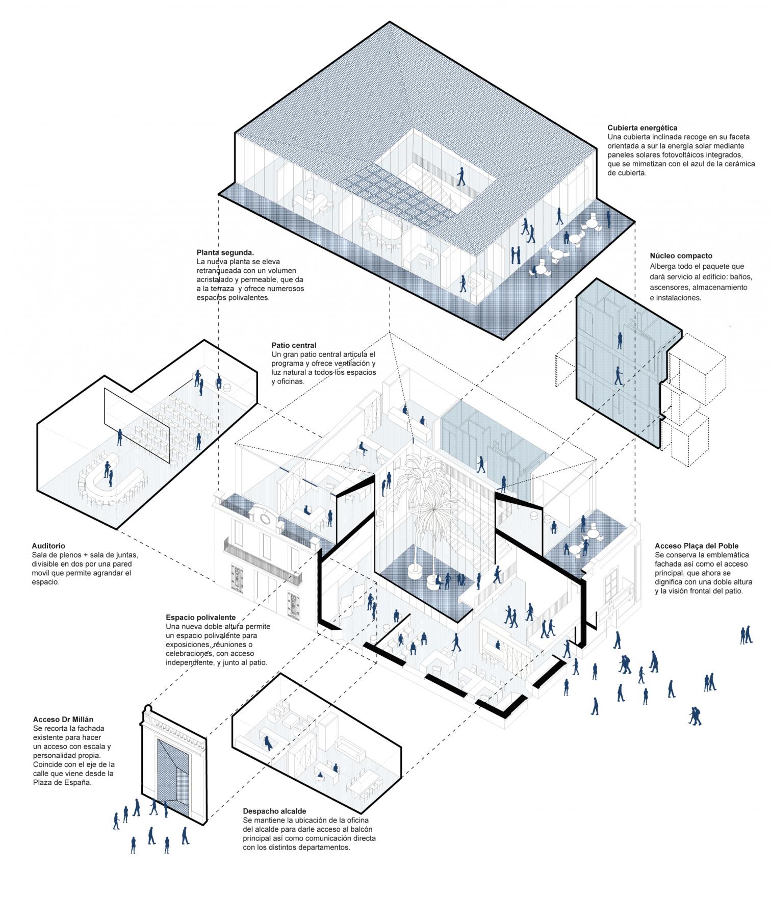 Foios 市政厅翻新扩建丨西班牙-11