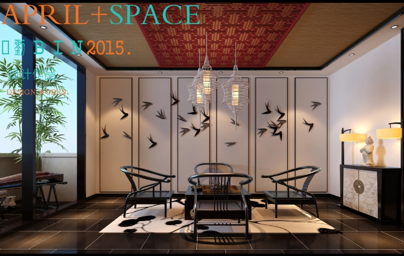 刘彬设计丨四月空间设计规划——忆江南-1