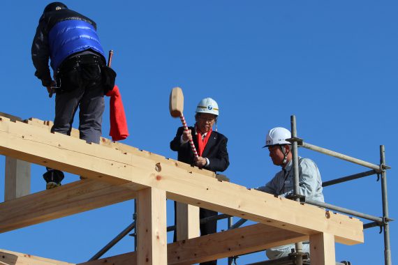 久山幼稚園上棟式丨環・設計工房-8