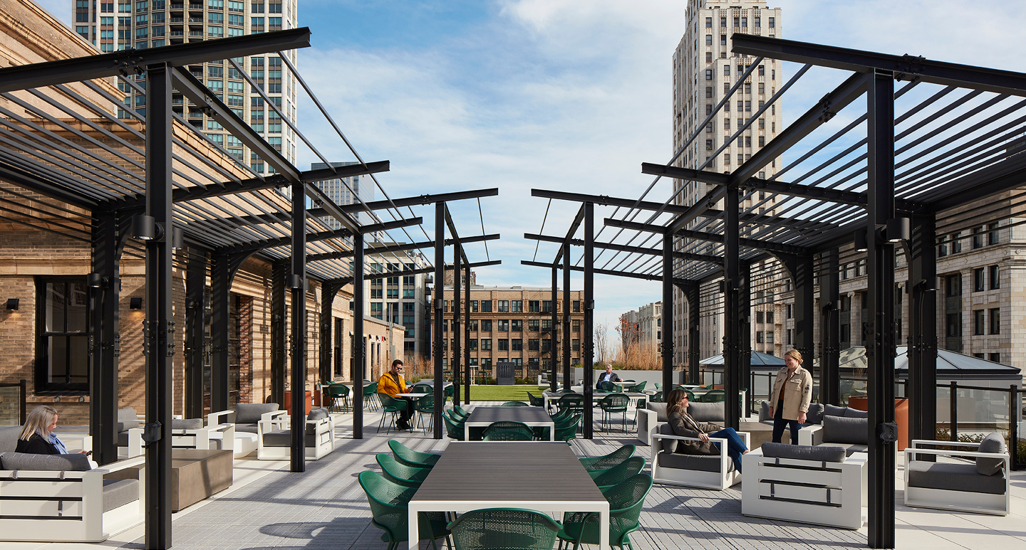 芝加哥地标建筑 Macy's 旗舰店的现代复兴丨美国芝加哥丨Lamar Johnson Collaborative-13