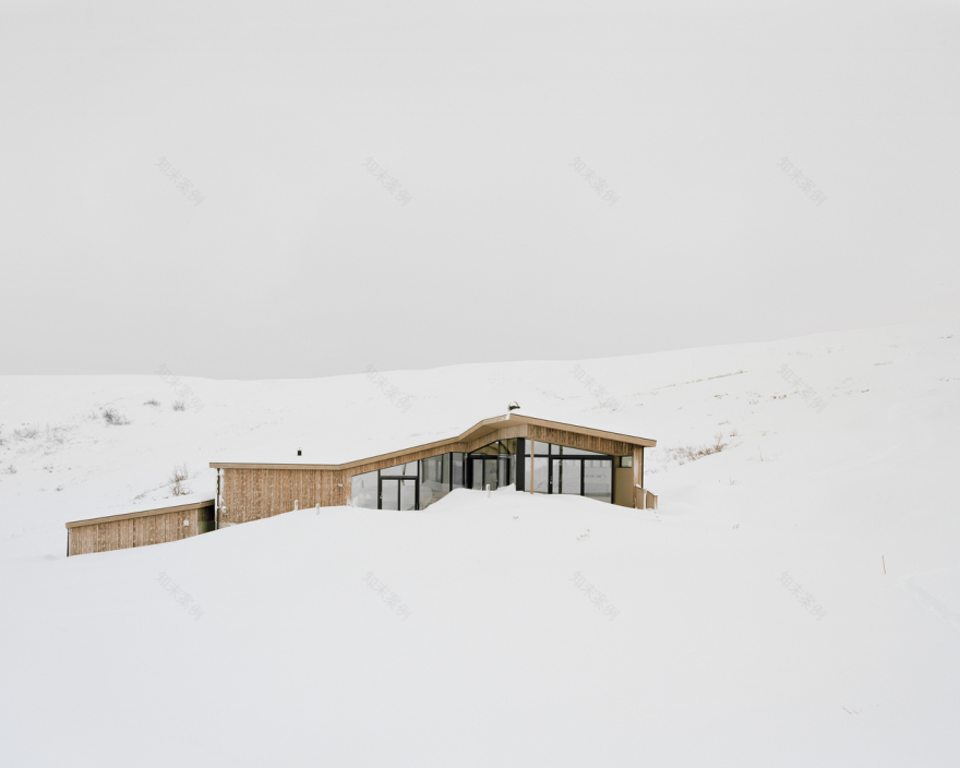 融合自然景观的挪威私人小屋-39