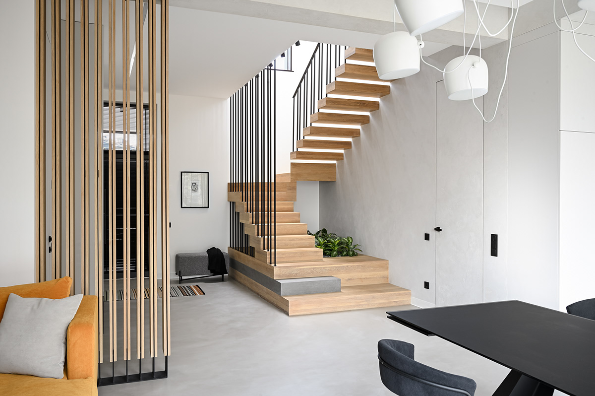 简约复式，小空间设计！-15