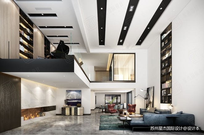 【传麒湾】苏州600平别墅装修设计案例丨中国苏州-12