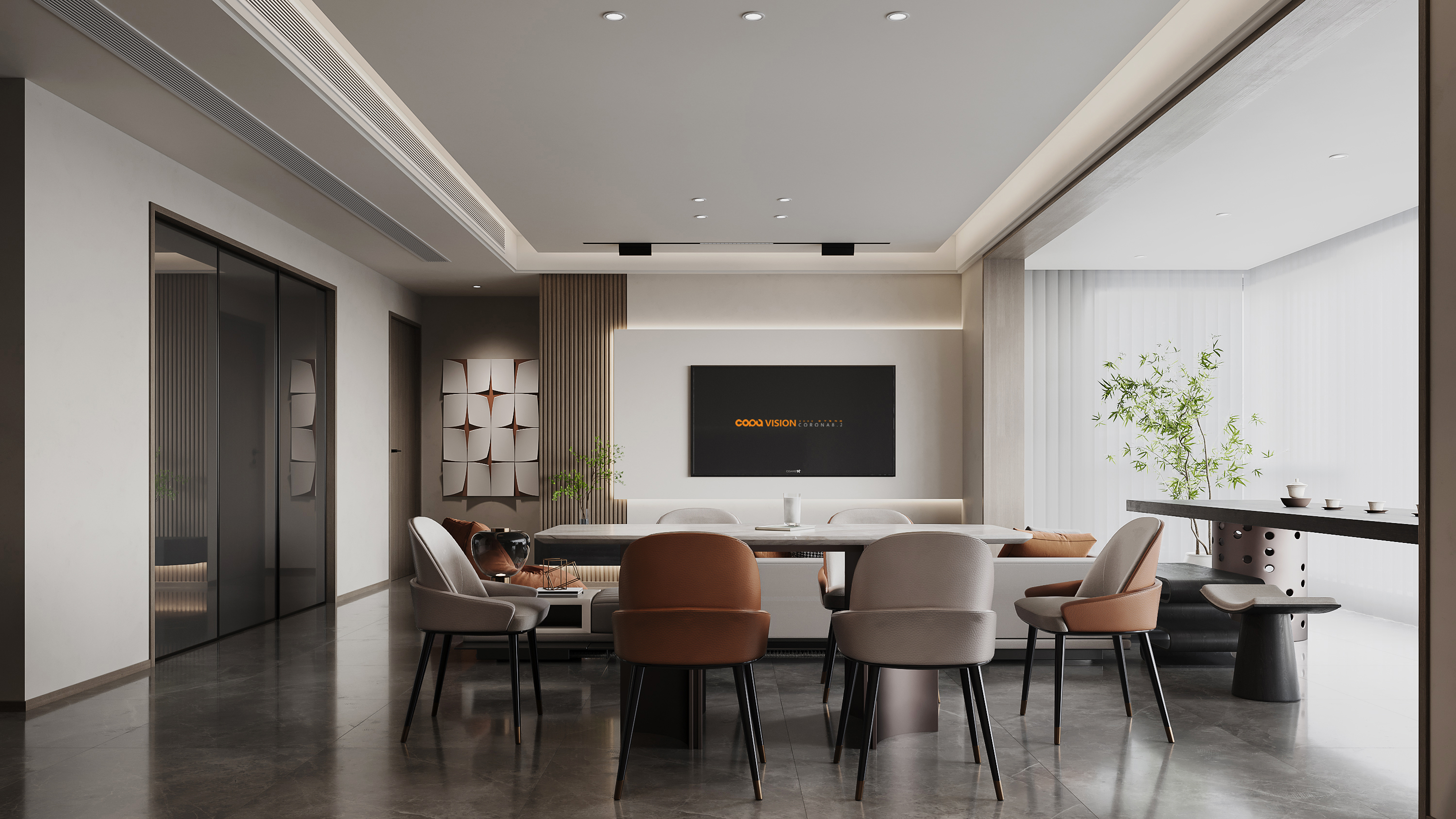 靠背视觉 2022 年中下旬家装效果图表现作品-54