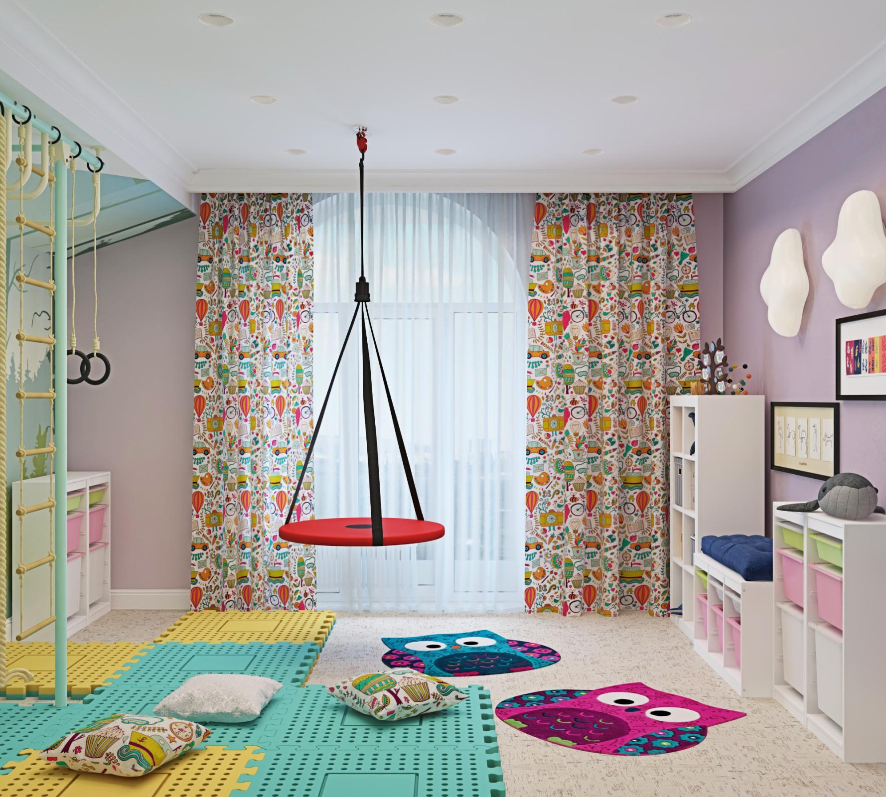 多种方案的游戏室设计丨俄罗斯莫斯科丨dizain  master（Дизайн Мастер）-18