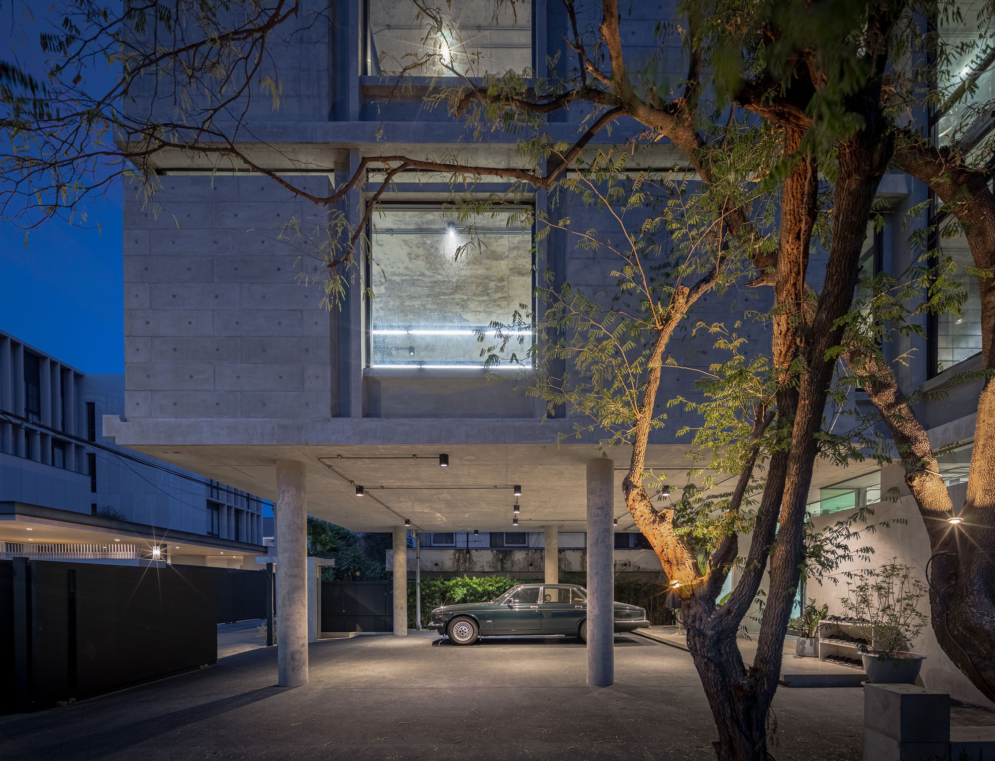 混凝土拼贴办公室丨泰国曼谷丨COLLAGE DESIGN STUDIO-34