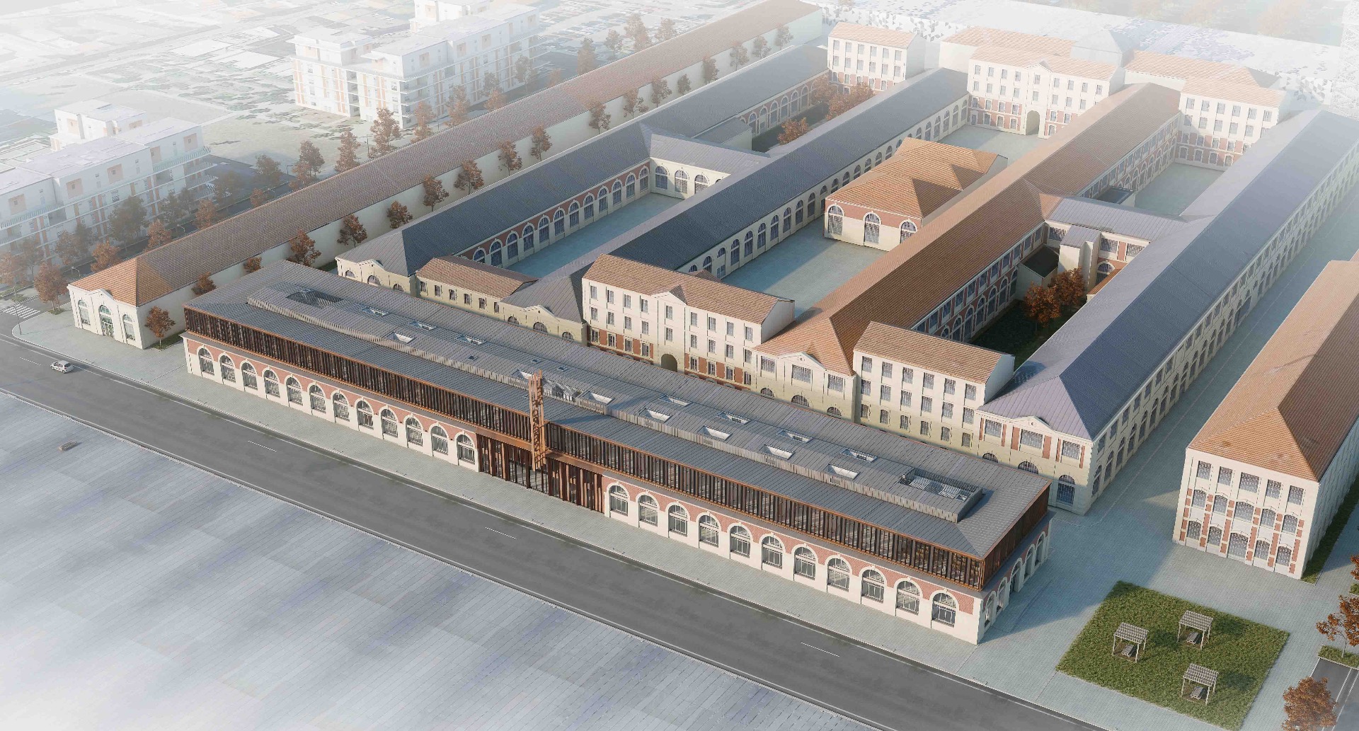 圣艾蒂安大学建筑改造项目（Les Forges）丨法国丨K Architectures-45