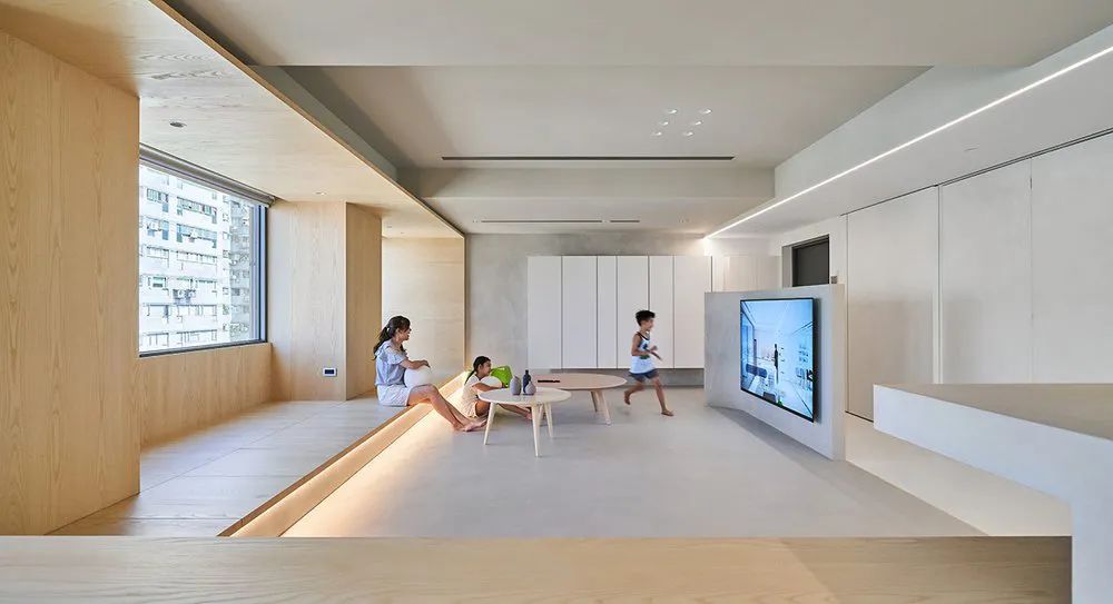 客厅变成大“广场”，139㎡可开可关的超大空间 | 虫点子新作-0