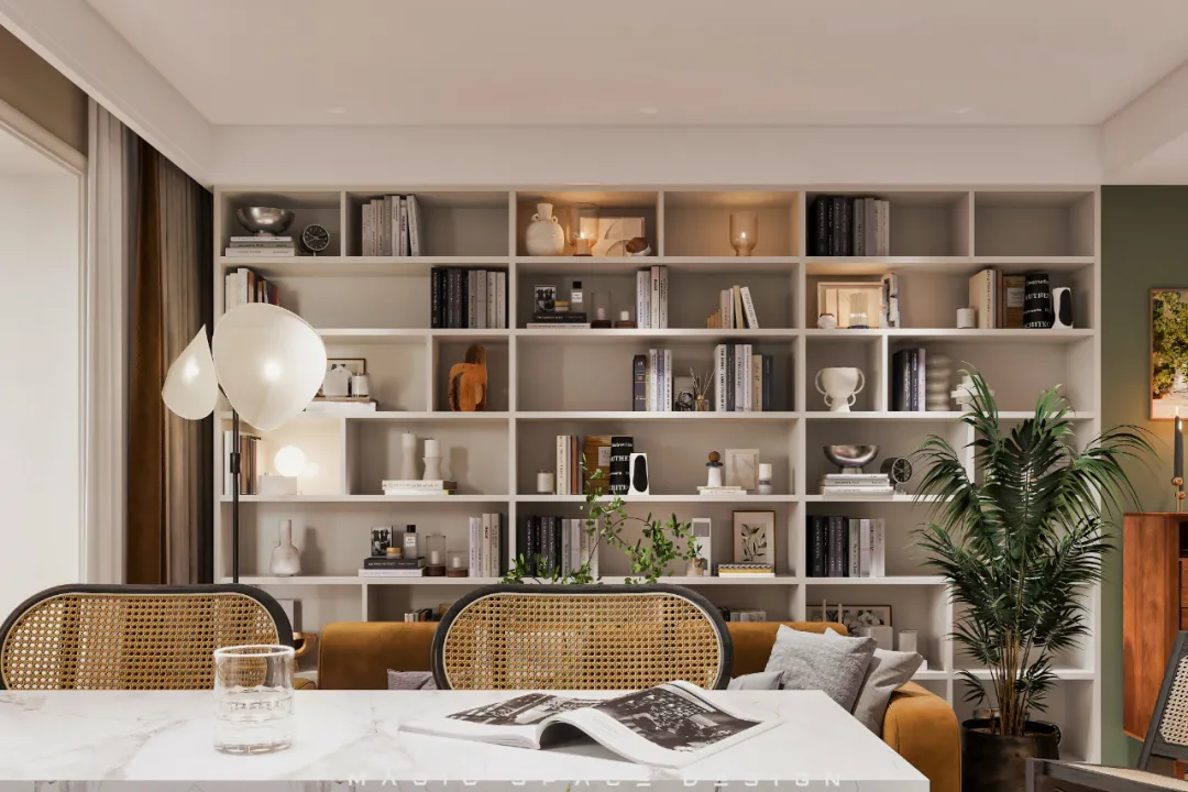 中古风三居室设计丨中国合肥丨麻吉空间联合设计机构-22