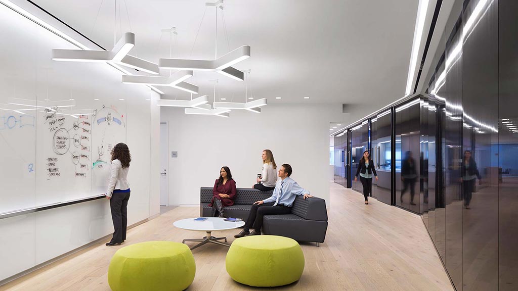 Intelsat 未来主义总部，打造卫星通信领导者形象-6