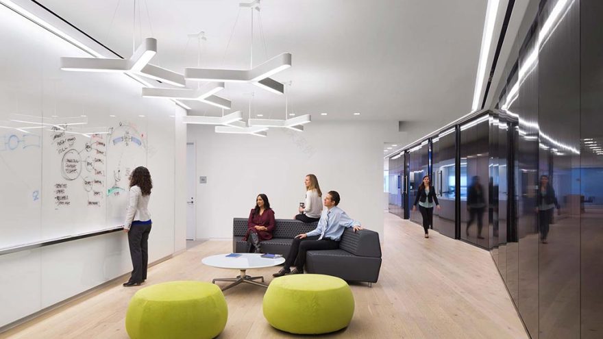 Intelsat 未来主义总部,打造卫星通信领导者形象-6