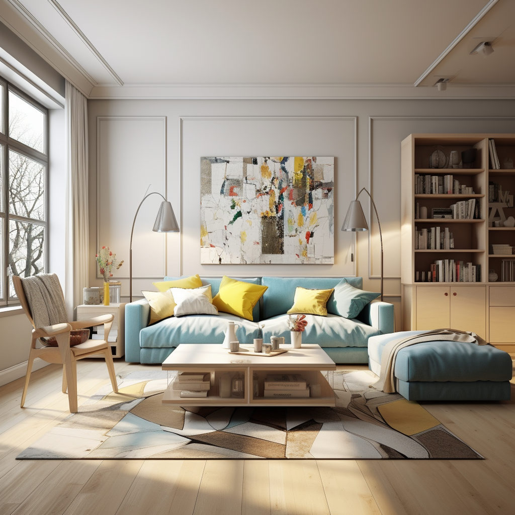 彩色世界，柔软沙发-12