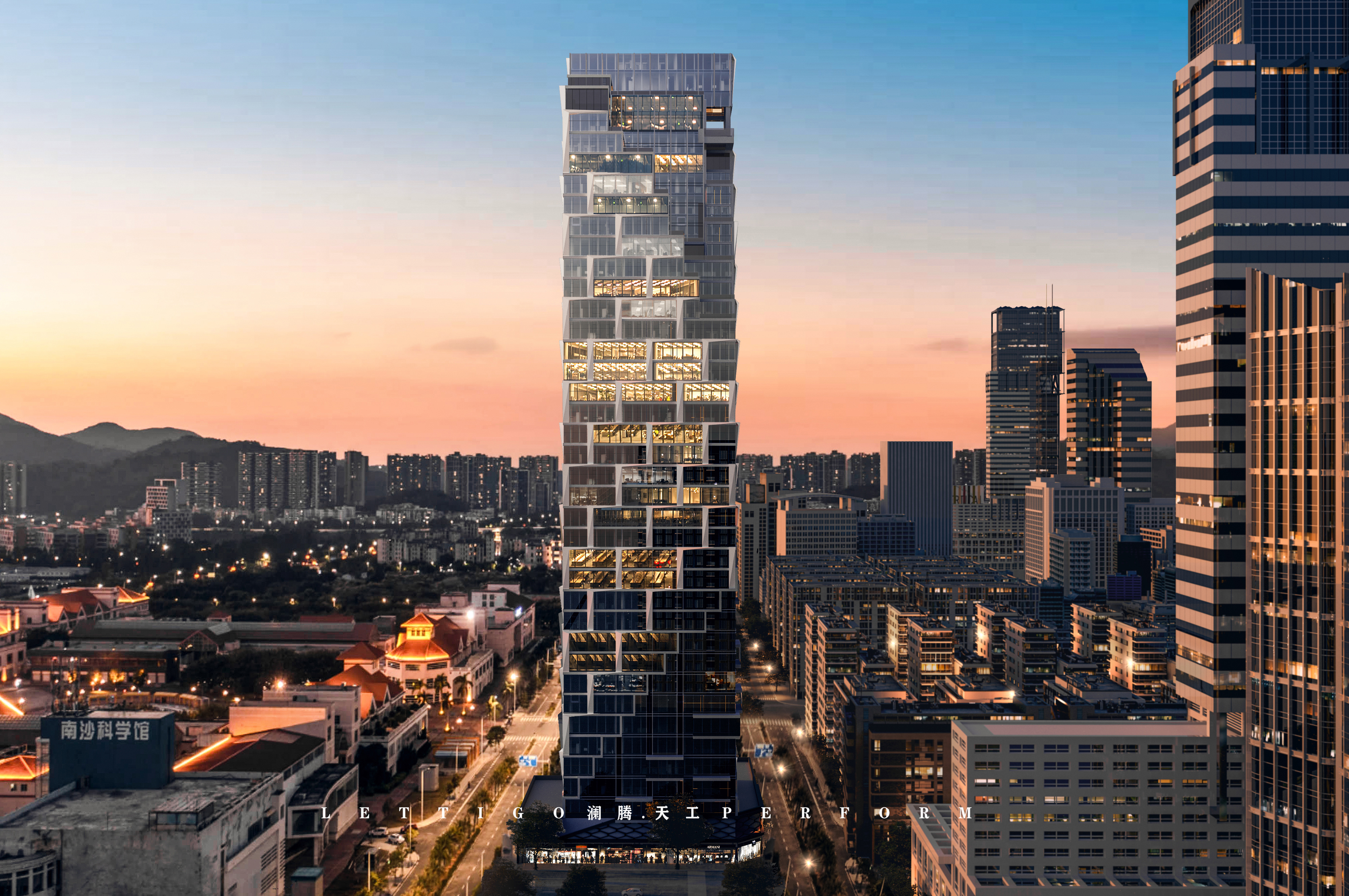 建筑设计|外观设计|鸟瞰效果图案例-6