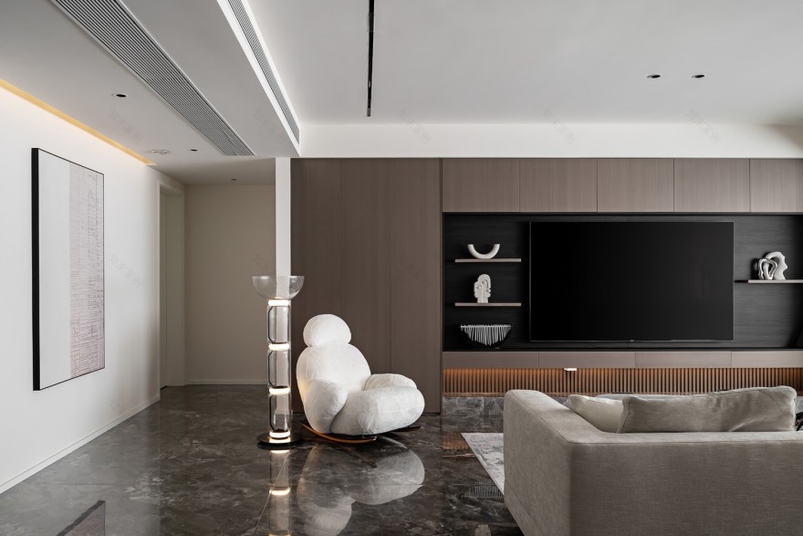 180 平现代风格家丨中国重庆丨琢信装饰-5