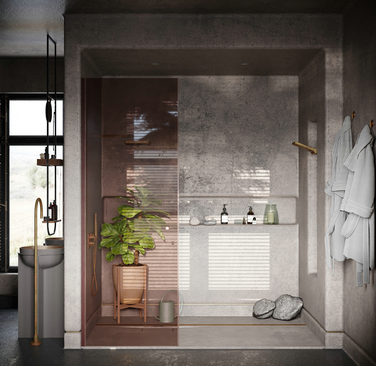 中性色彩与简洁线条构成的纳维亚风格公寓-15