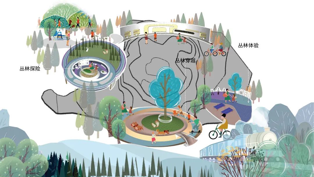 大连花溪镇 | 现代风格园林景观设计,打造全龄户外运动 Hub-57