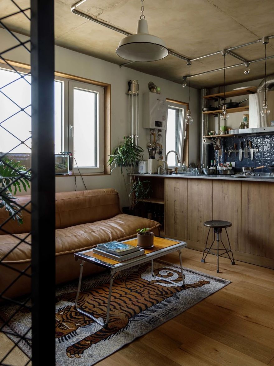 户外小夫妻的68㎡日杂风住宅-24