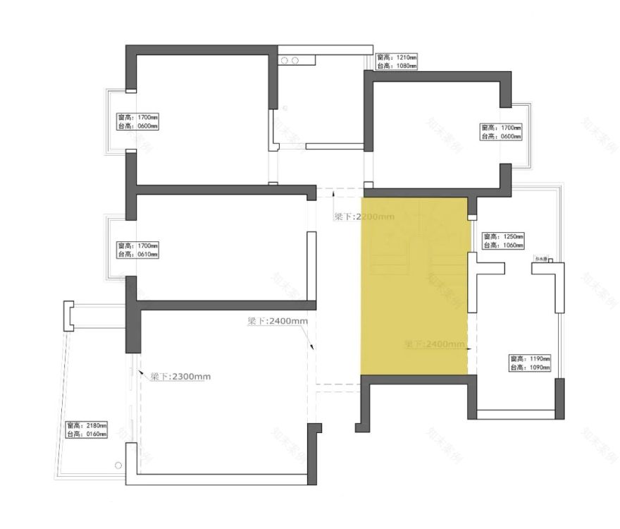 魔都顶层复式,重构精致质感-3