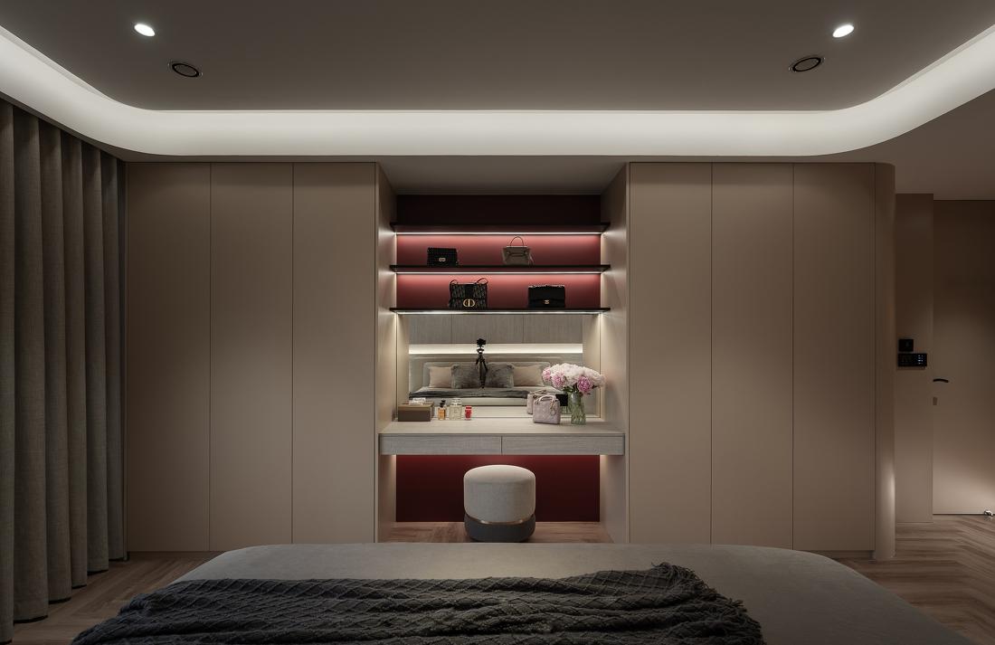 现代轻奢风新房装修项目-39