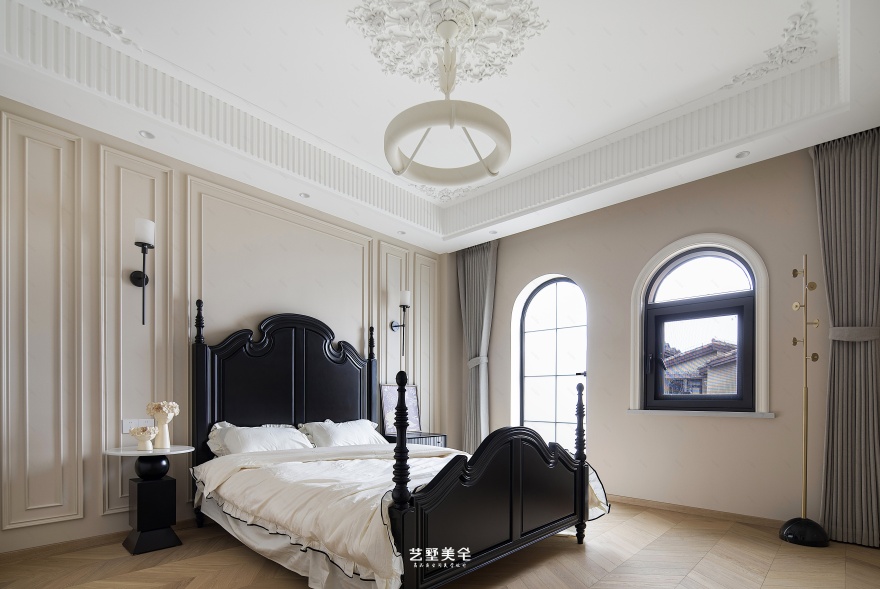 淮南*金地艳澜山 400㎡轻法式别墅设计丨中国淮南丨艺墅美宅设计-45