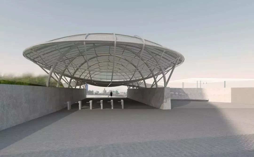 民生轮渡站 | 重构城市肌理的滨水交通枢纽-78