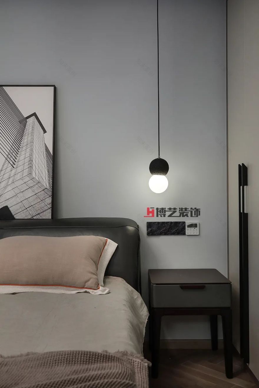 嘉兴优尚花园 150㎡现代简约设计,大气而简约的生活空间-31