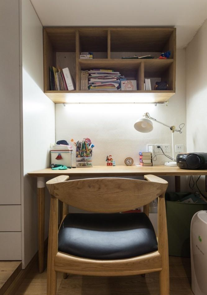 37㎡小户型魔法改造 | 卧室、客厅、书房、餐厅一应俱全-76