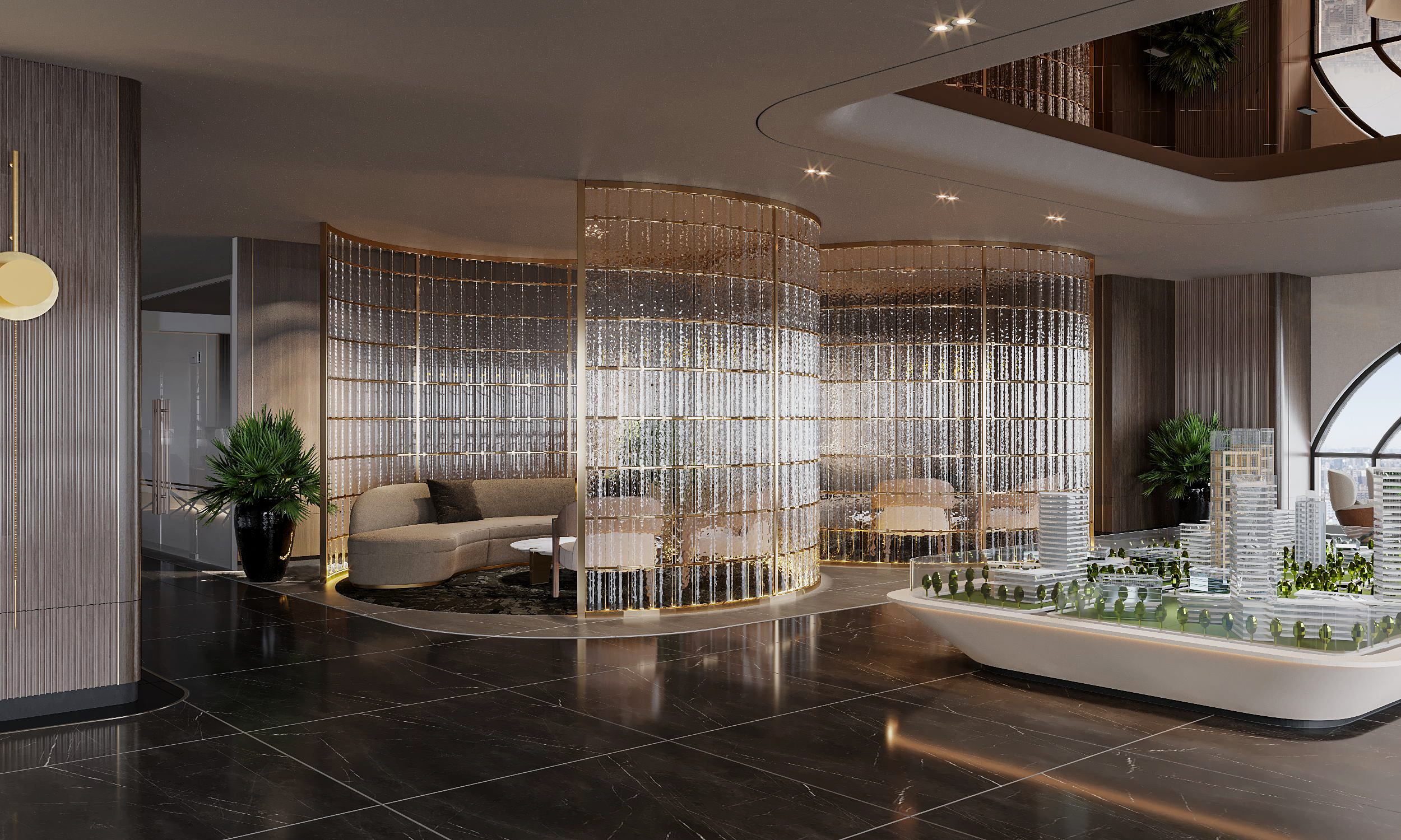 房地产销售展示厅丨越南河内-14