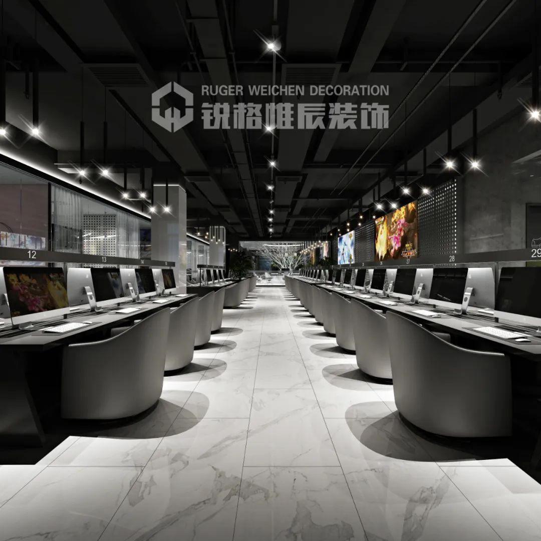 《红色警戒》电竞中心 | 现代风格与沉浸体验的融合-82