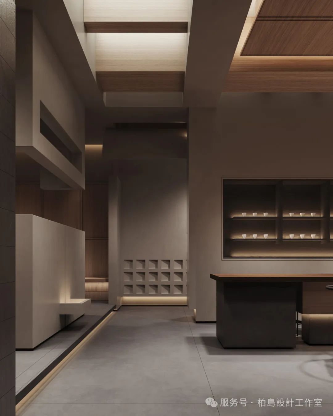 267㎡商业空间丨以简为雅，静谧深沉-7