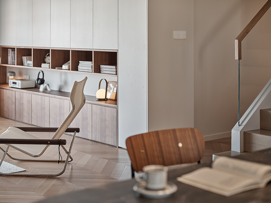 180㎡现代简约上跃， 敞开式设计的随性而居 | 与上设计-22