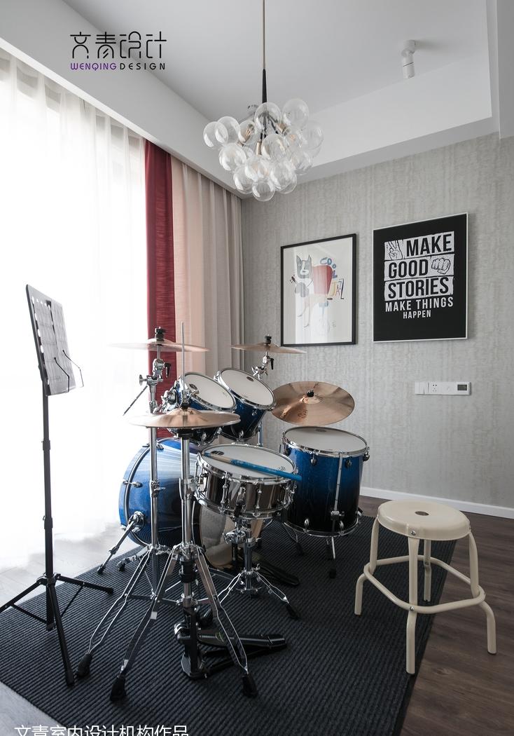 高级北欧风 175 平米摄影师家 | 绿色植物与黑白灰的完美融合-74