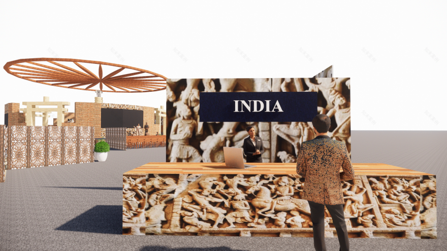 印度馆瓜达拉哈拉世博会设计丨墨西哥瓜达拉哈拉-28