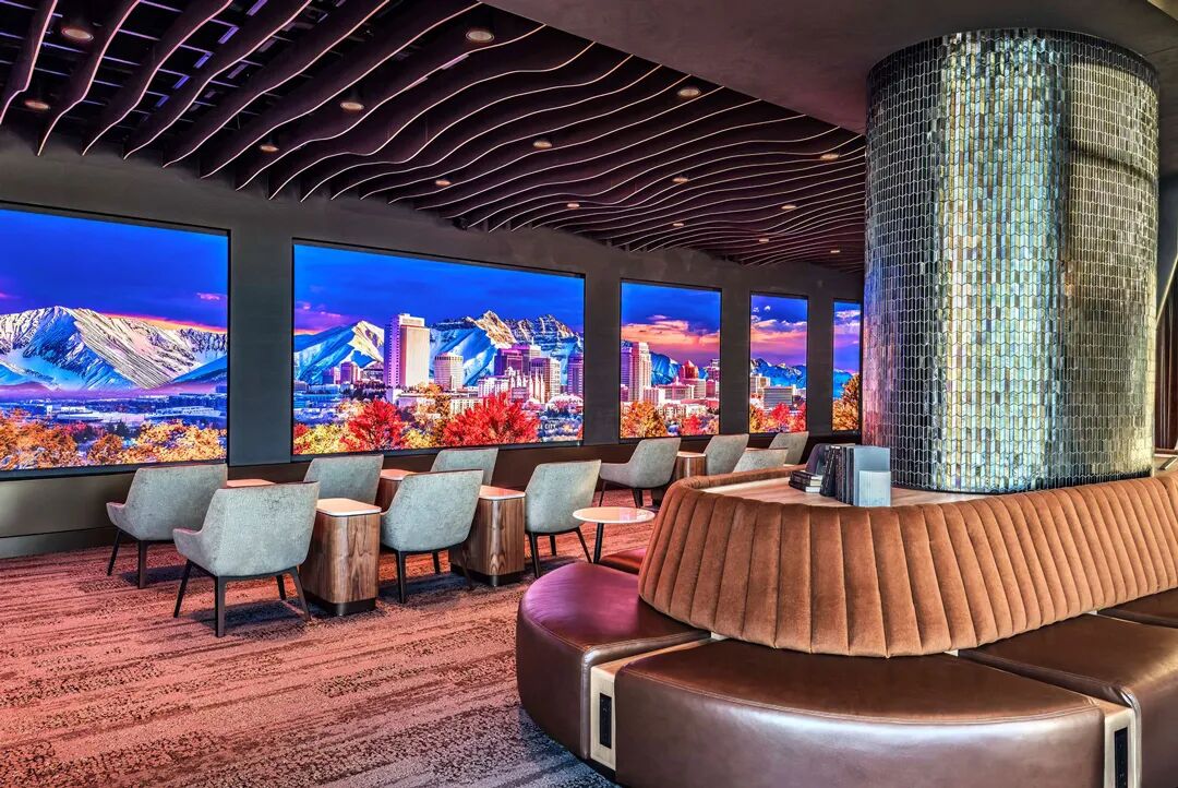盐湖城国际机场  达美航空飞凡贵宾室丨美国盐湖城丨HOK贺克-9