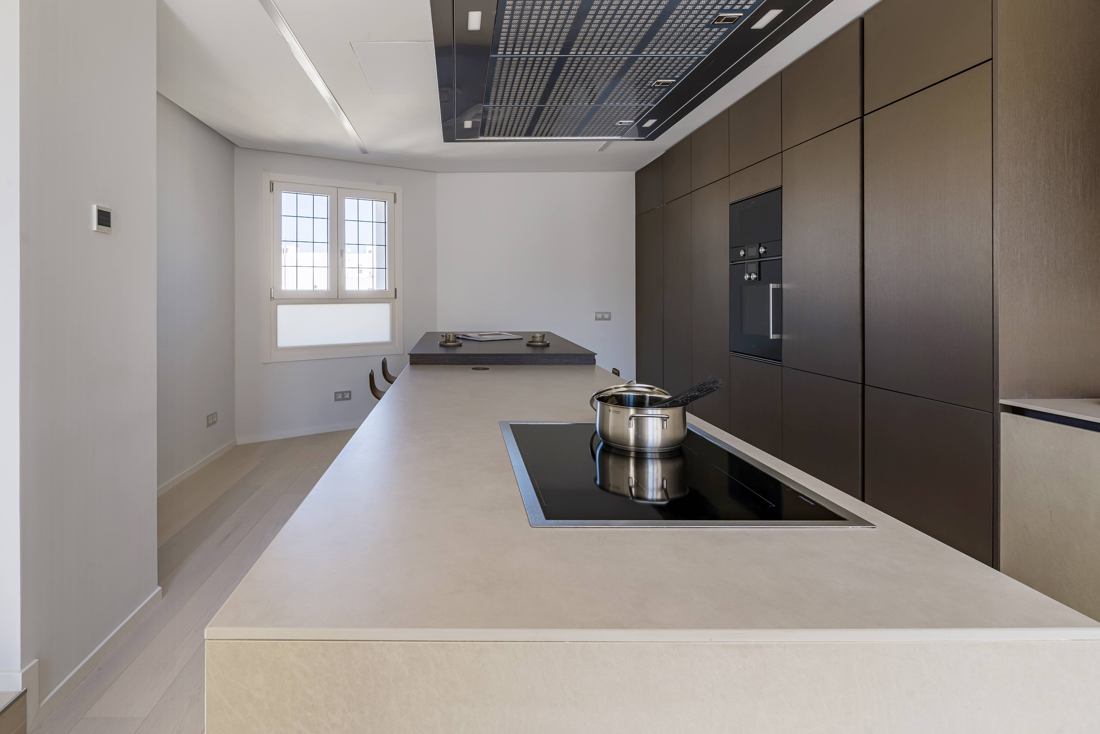 Cocina en residencial en Madrid By Materia-9