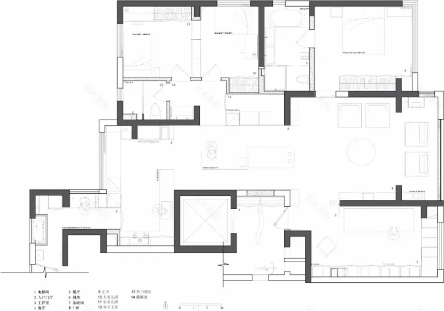 绿地・西水东私宅设计丨中国无锡丨佐耳制造-20