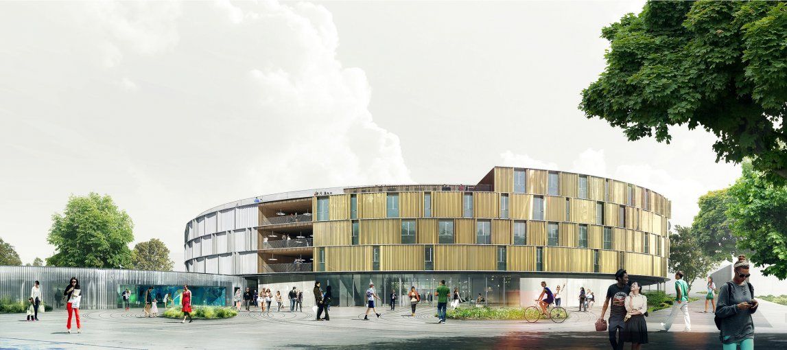 圆环中的共享社区 | 法国 Villeneuve d’Ascq 学生公寓设计-7